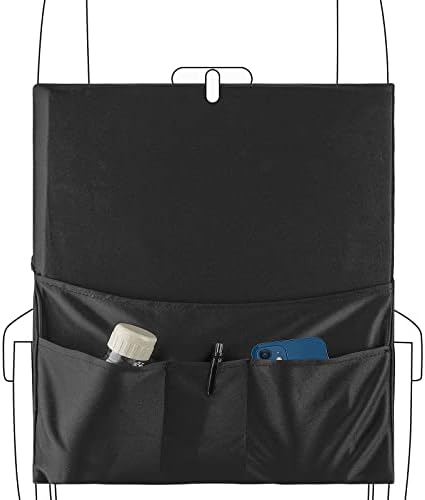 Linkidea Airline Tray Table Cover, Airline Pouches Seat Back Organizer and Storage for Personal Items, Flying Sanitary Travel Accessories (Black)
