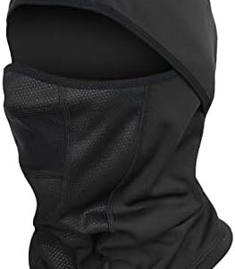 L&P Balaclava - Waterproof, Windproof Face Hood | Balaclava Balaclava for Winter Sports & Outdoor, Bicycle, Motorcycle, Skiing, Breathable Ski Mask Wind Mask Men & Women, Schwarz