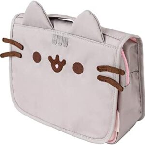 Official Pusheen Hanging Travel Toiletry Bag | Hanging Toiletry Bag with Hanging Hook, 100% Waterproof Travel Bag, Makeup Toiletry Bag, Cosmetic Bag, Pusheen Gifts