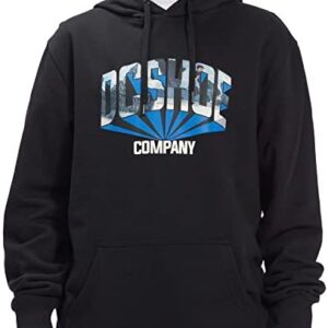 DC Shoes Men's Sweat Ã Capuche Noir Homme Blabac Jahmir Sweatshirt