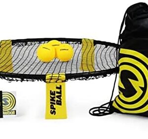 Spikeball Standard 3 Ball Kit - Game for The Backyard, Beach, Park, Indoors
