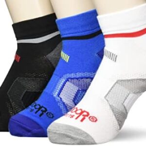 Outdoor Products 25-27 Men's Socks, Sneakers, Plain, Sports Socks, Assorted A, Assorted A