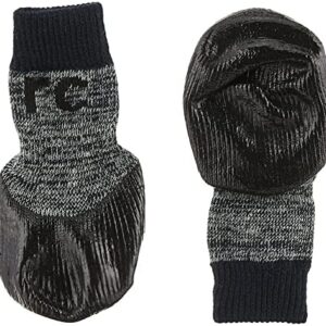 RC Pet Products Sport PAWks Dog Socks, Indoor/Outdoor Paw Protection, Medium, Charcoal Heather (64204012)